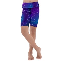 Kids  Lightweight Velour Cropped Yoga Leggings 