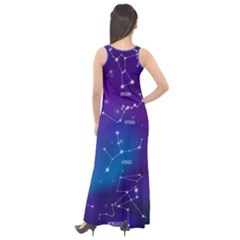 Sleeveless Velour Maxi Dress 