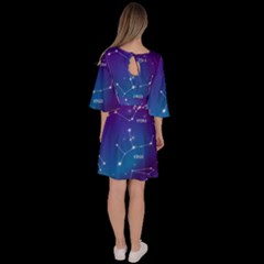Velour Kimono Dress 