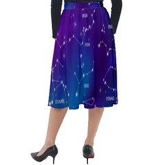 Classic Velour Midi Skirt  