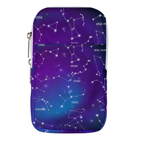 Realistic Night Sky With Constellations Waist Pouch (Small) from ArtsNow.com