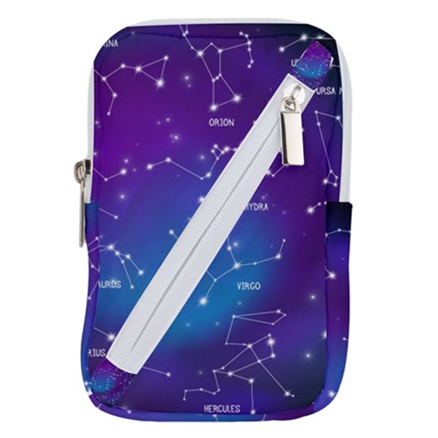 Realistic Night Sky With Constellations Belt Pouch Bag (Large) from ArtsNow.com