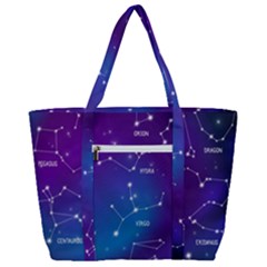 Zip Up Canvas Bag 
