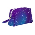 Realistic Night Sky With Constellations Wristlet Pouch Bag (Medium)
