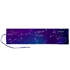 Realistic Night Sky With Constellations Roll Up Canvas Pencil Holder (L) from ArtsNow.com