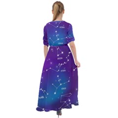 Waist Tie Boho Maxi Dress 