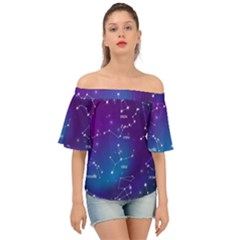 Off Shoulder Short Sleeve Top 