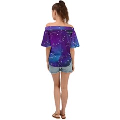 Off Shoulder Short Sleeve Top 