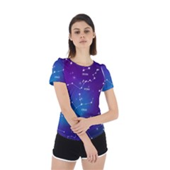 Back Cut Out Sport T-Shirt 