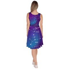 Knee Length Skater Dress With Pockets 