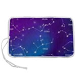Realistic Night Sky With Constellations Pen Storage Case (M)