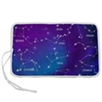 Realistic Night Sky With Constellations Pen Storage Case (L)
