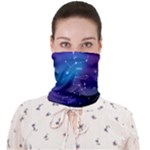 Realistic Night Sky With Constellations Face Covering Bandana (Adult)
