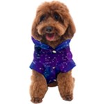 Realistic Night Sky With Constellations Dog Coat