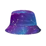 Realistic Night Sky With Constellations Inside Out Bucket Hat