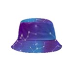 Realistic Night Sky With Constellations Inside Out Bucket Hat (Kids)