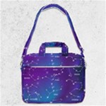 Realistic Night Sky With Constellations MacBook Pro 13  Shoulder Laptop Bag 
