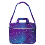 Realistic Night Sky With Constellations MacBook Pro 16  Shoulder Laptop Bag
