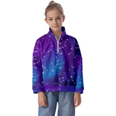 Kids  Half Zip Hoodie 
