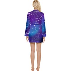 Long Sleeve Satin Robe 