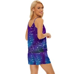 V-Neck Satin Pajamas Set 