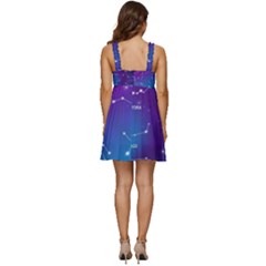 Ruffle Strap Babydoll Chiffon Dress 