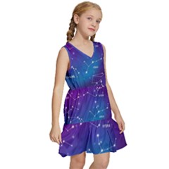 Kids  Sleeveless Tiered Mini Dress 