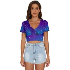 V-Neck Crop Top 