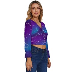 Long Sleeve V-Neck Top 