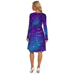 Long Sleeve Dress With Pocket 