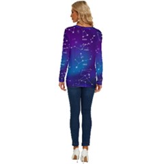Long Sleeve Crew Neck Pullover Top 