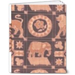 IKAT100 8  x 10  Hardcover Notebook