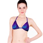 Realistic Night Sky With Constellations Classic Bikini Top