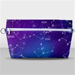 Realistic Night Sky With Constellations Handbag Organizer