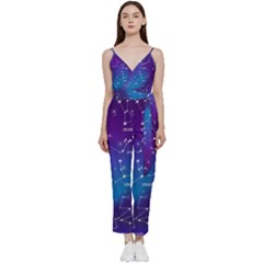 V-Neck Camisole Jumpsuit 