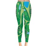 Golf Course Par Golf Course Green Everyday Leggings 