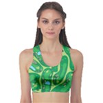 Golf Course Par Golf Course Green Fitness Sports Bra