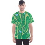 Golf Course Par Golf Course Green Men s Sport Mesh T-Shirt