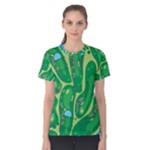 Golf Course Par Golf Course Green Women s Cotton T-Shirt
