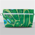 Golf Course Par Golf Course Green Handbag Organizer
