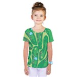 Golf Course Par Golf Course Green Kids  One Piece T-Shirt