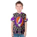 Gratefuldead Grateful Dead Pattern Kids  Cotton T-Shirt