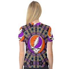 V-Neck Sport Mesh T-Shirt 