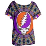 Gratefuldead Grateful Dead Pattern Women s Oversized T-Shirt