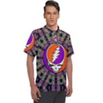Gratefuldead Grateful Dead Pattern Men s Polo T-Shirt