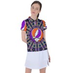 Gratefuldead Grateful Dead Pattern Women s Polo T-Shirt