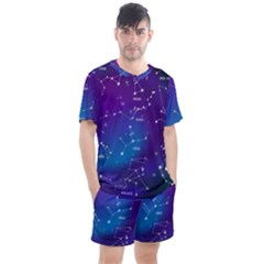 Men s Mesh T-Shirt and Shorts Set 