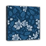 Pattern Flower Nature Mini Canvas 6  x 6  (Stretched)