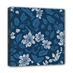 Pattern Flower Nature Mini Canvas 8  x 8  (Stretched)