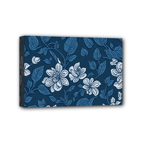 Pattern Flower Nature Mini Canvas 6  x 4  (Stretched) from ArtsNow.com